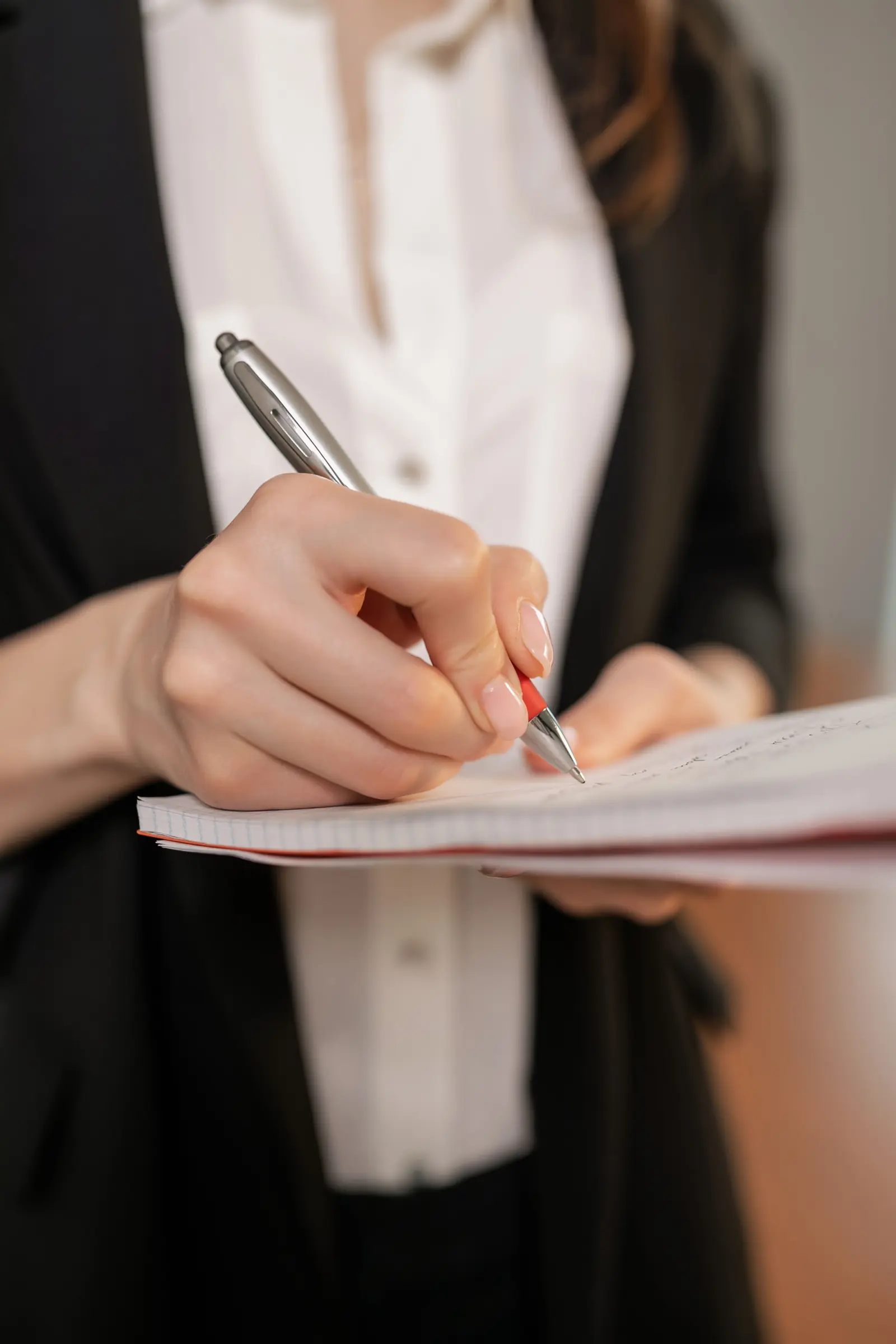 Prise de notes lors d’une orientation par un prescripteur de santé
